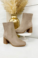 Taupe Ankle Bootie