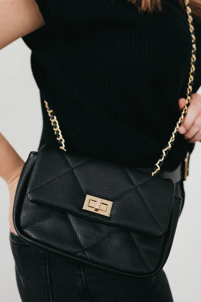 Queenie Quilted Crossbody Bag