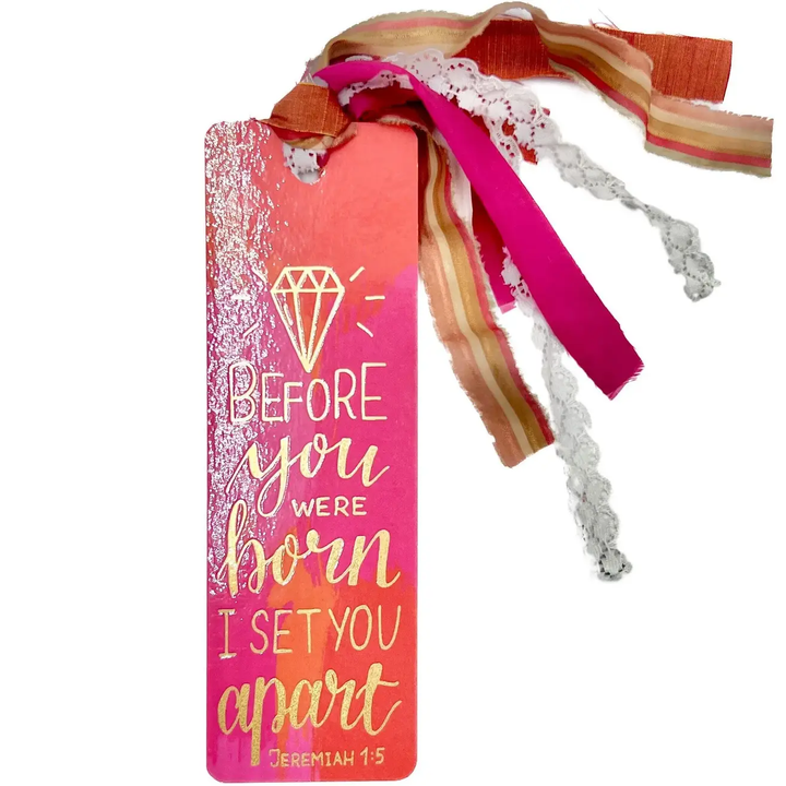 Set Apart Bible bookmark with a hanging tassel