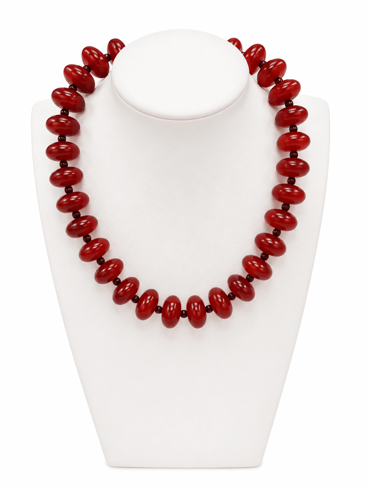 Shan Marie Design Statement Beaded Necklace - Lavish Boutique09-JEWELRY