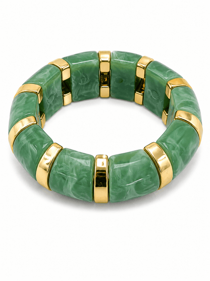 Chunky bead stacking bracelet