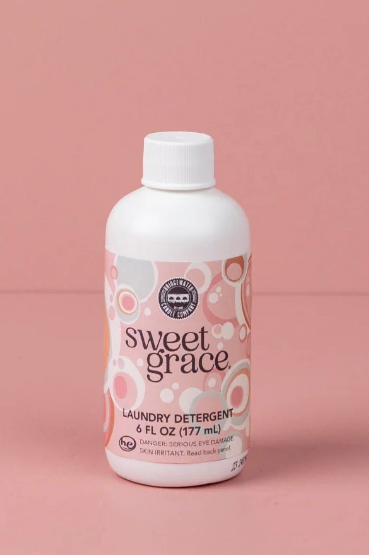 Sweet Grace 6oz laundry detergent bottle