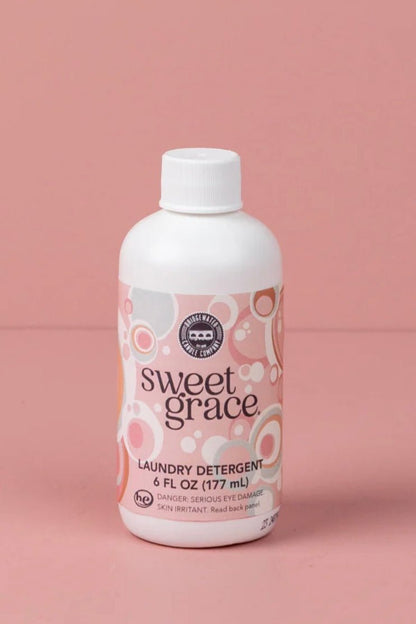 Sweet Grace 6oz laundry detergent bottle