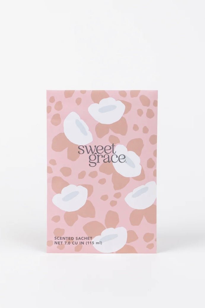 Mod flower patterned Sweet Grace drawer sachet