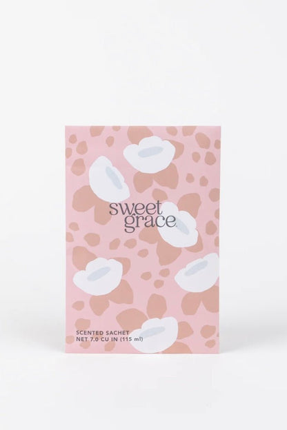 Mod flower patterned Sweet Grace drawer sachet