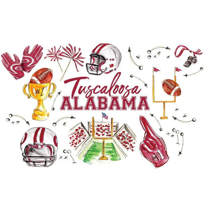 Swig Tailgates in Tuscaloosa Tea Towel - Lavish Boutique11-GIFTS