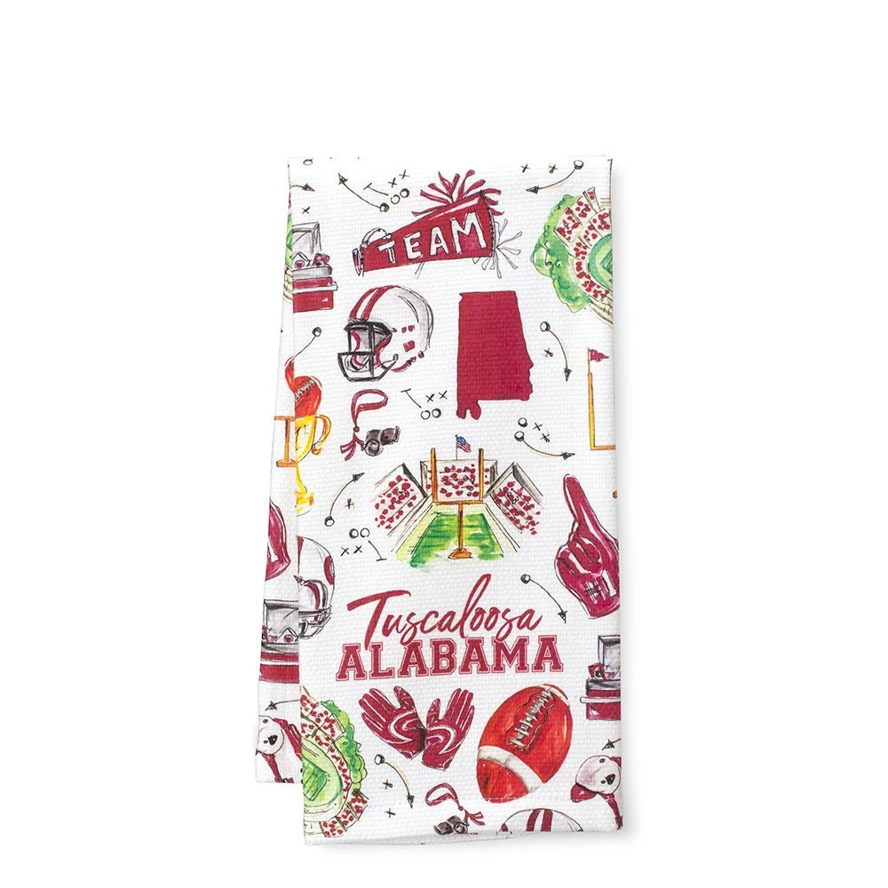 Swig Tailgates in Tuscaloosa Tea Towel - Lavish Boutique11-GIFTS