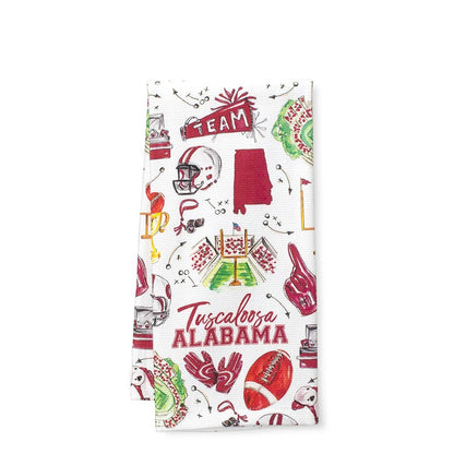 Swig Tailgates in Tuscaloosa Tea Towel - Lavish Boutique11-GIFTS