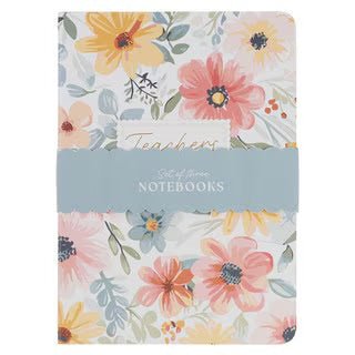Notebook set lettered Teachers Plant Seeds