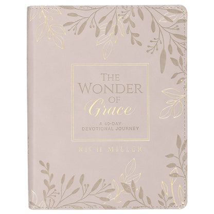 The Wonder of Grace, a 40-day devotional journey book