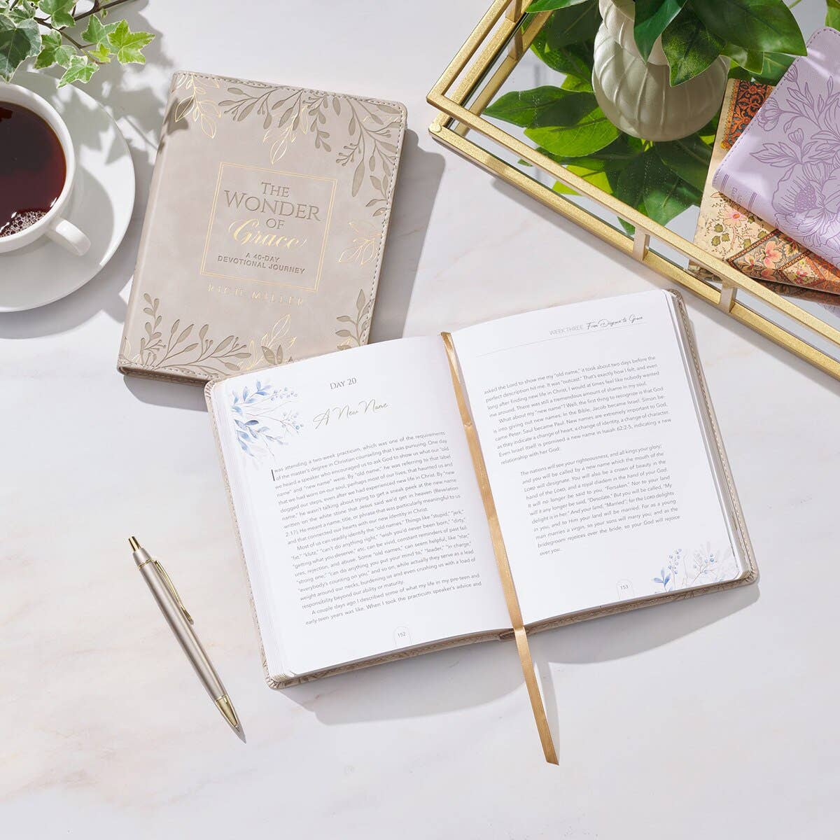40-day devotional book, The Wonder of Grace
