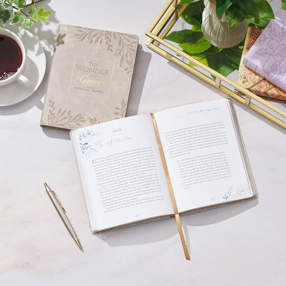 40-day devotional book, The Wonder of Grace