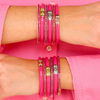 BuDhaGirl Epic Pink Three Queens All Weather Bangles