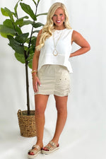 Taupe Leland Skirt