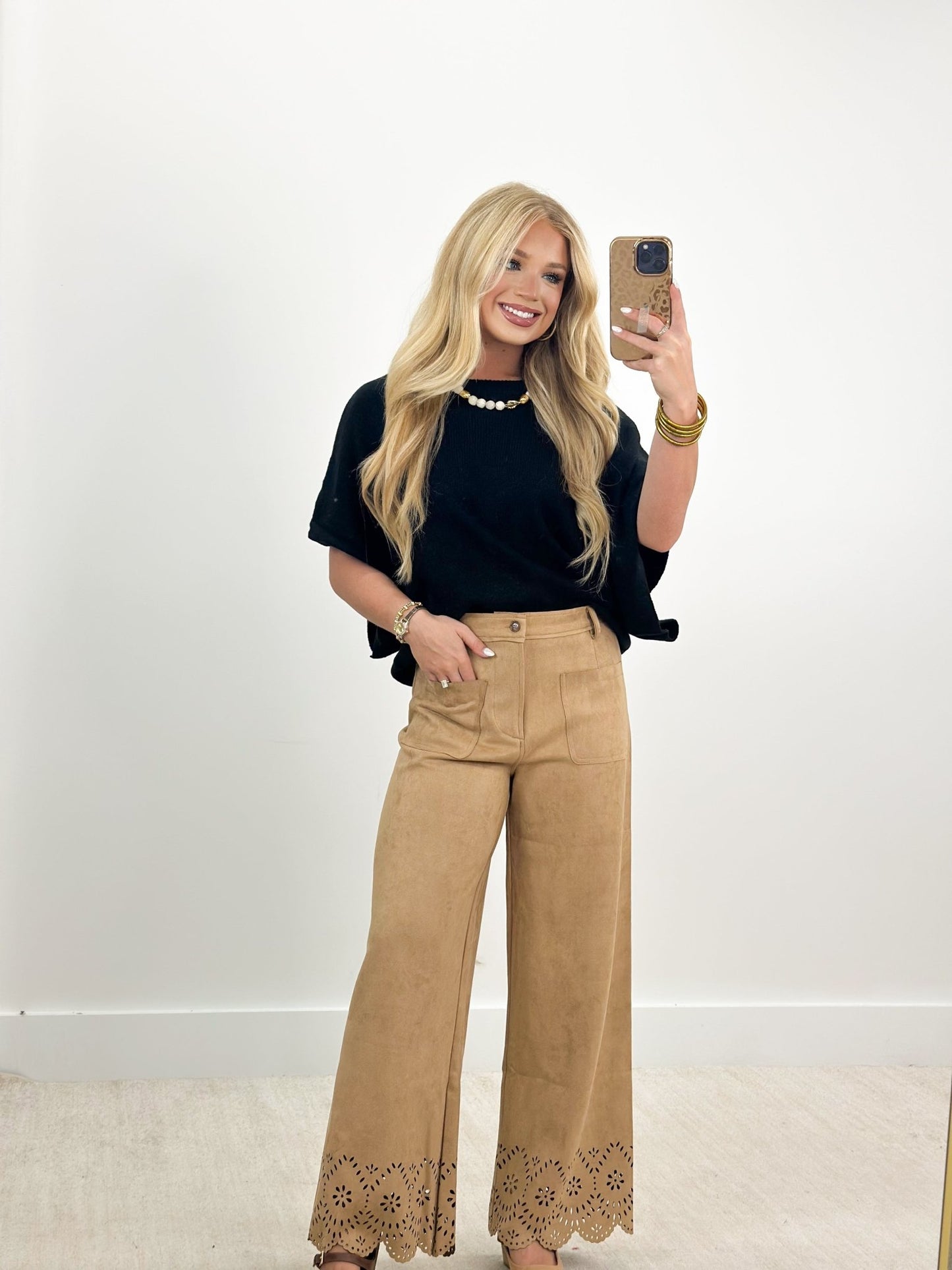 Umgee Short Sleeve Sweater Top - Lavish Boutique01-TOPS