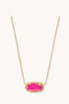 Kendra Scott Elisa Pendant Neck Boxed Gold Azalea Illusion