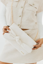 Billie Bow Clutch Crossbody Bag