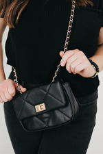 Queenie Quilted Crossbody Bag