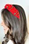 Christmas Multi Stone Headband