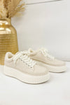 Sand Mayson Platform Sneaker