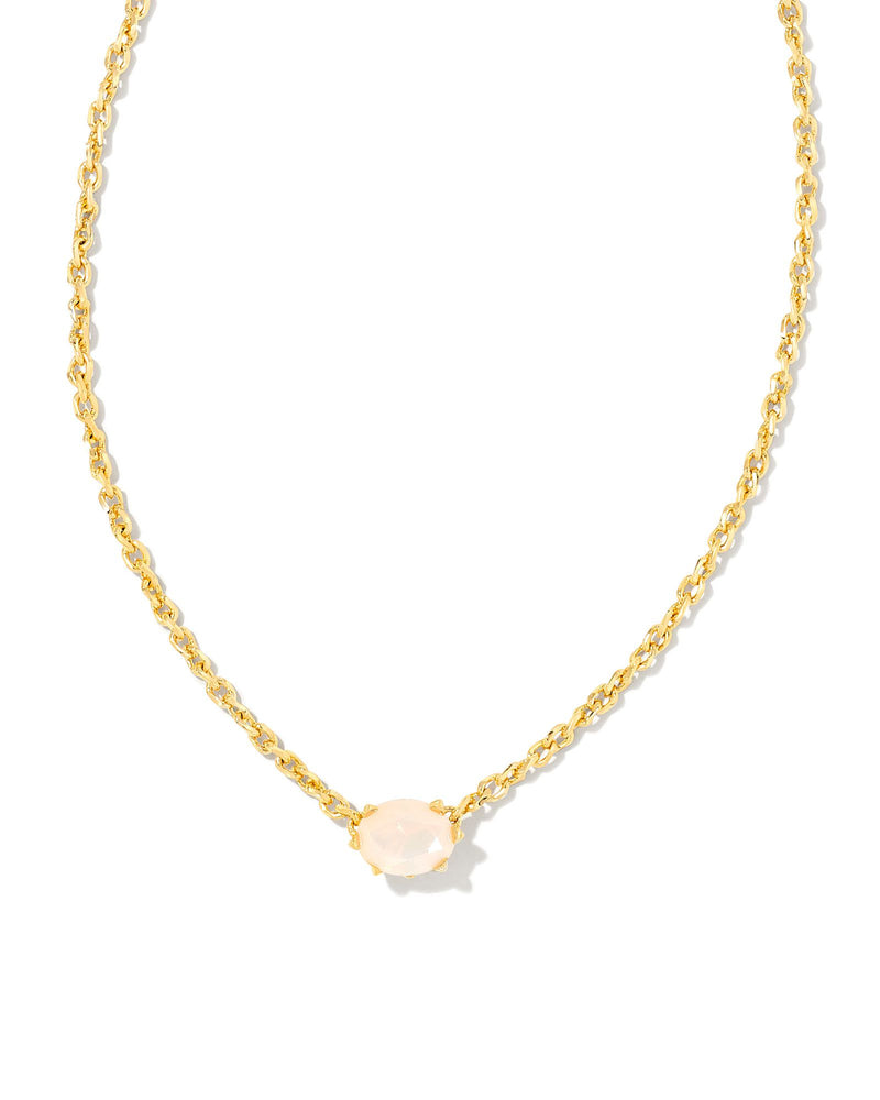 KS Cailin Gld Chmpgn Opal Crystal Necklace