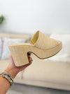 Natural Basket Weave Wedge