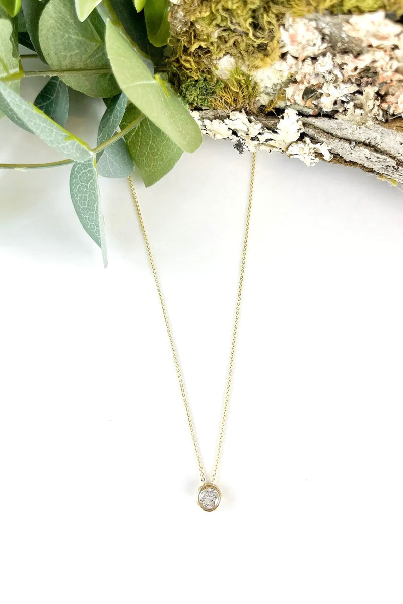 Proposal Necklace Solitaire