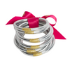 BuDhaGirl All Weather Bangles Silver (Set of 9)