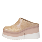 NAKED FEET - COACH in BEIGE Platform Clogs