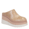 NAKED FEET - COACH in BEIGE Platform Clogs